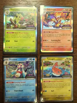Pokemon Twilight Masquerade Prerelease Staff Promo card pack SEALED - Image 3