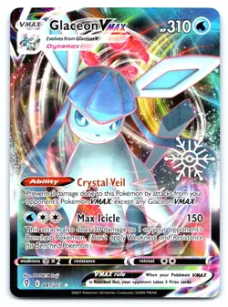 Glaceon VMAX - (Holiday Calendar) Pokemon Ultra Rare Miscellaneous Cards & Produ - Image 1