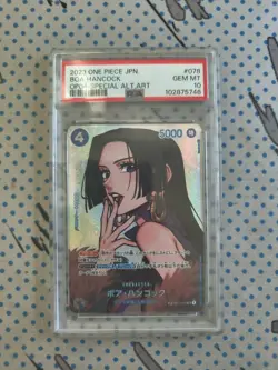 Boa Hancock SP Alt Art OP04-078 Japanese One Piece Card PSA 10 - Image 4