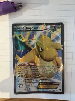 Dragonite EX 108/111 Furious Fists Full Art Holo Ultra Rare Pokemon Card - Image 1