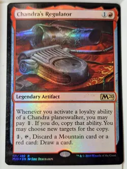 Chandra's Regulator - FOIL - Magic 2020 Core M20 - Magic the Gathering MTG Nice! - Image 1