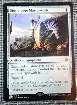 2016 Magic MTG Oath of the Gatewatch Stoneforge Masterwork 166/184 R NM - Image 1