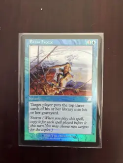 Brain Freeze OG FOIL Scourge MTG NM - Image 1