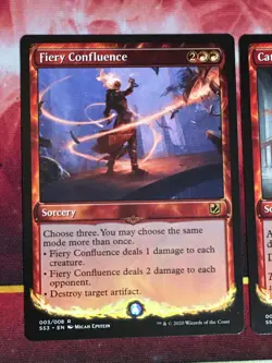 C6449 MTG MAGIC SIGNATURE SPELLBOOK CHANDRA FIERY CONFLUENCE CATHARTIC NM RARE - Image 2