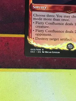 C6449 MTG MAGIC SIGNATURE SPELLBOOK CHANDRA FIERY CONFLUENCE CATHARTIC NM RARE - Image 5