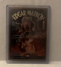 Edgar Markov Serialized #61/500 Near Mint Condition MTG - Image 2