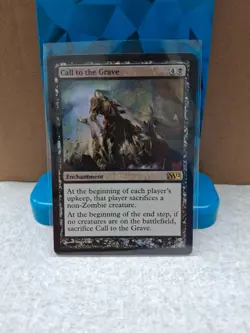 MTG FOIL Call to the Grave - Magic 2012 #85 - Image 1