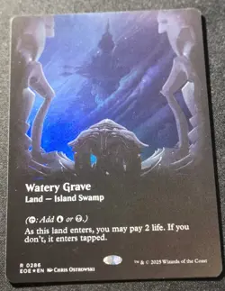 Watery Grave - Foil - Borderless - EOE - MTG - EN - NM - 0286 - Image 1