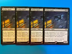 MTG 4x Nether Spirit # 98 Modern Horizons Modern Magic the Gathering x4 NM - Image 1