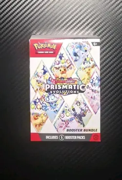 Pokemon TCG Scarlet & Violet Prismatic Evolutions Booster Bundle FACTORY SEALED - Image 1