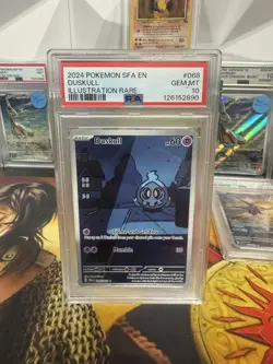 2024 Pokemon Duskull Illustration Rare #068 PSA 10 GEM MINT - Image 1