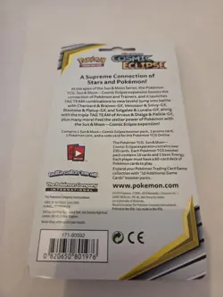 Pokemon TCG - Sun & Moon Cosmic Eclipse Booster Blister Pack Terrakion Promo - Image 4