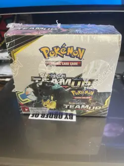 Pokemon Sun & Moon Team Up Booster Box 36 Packs- FACTORY SEALED - Image 1