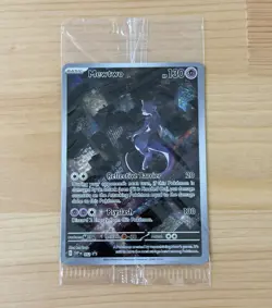 Pokemon TCG Mewtwo SVP en 052 Holo Black Star Promo Scarlet Violet Sealed - Image 1