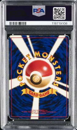 1996 POKEMON JPN BASIC #6 CHARIZARD-HOLO PSA 1 - Image 2