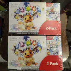 (LOT OF x2) Pokemon TCG: Prismatic Evolutions ETB & Booster Bundle Costco 2-Pack - Image 1