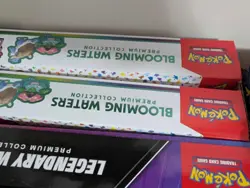 POKEMON TCG SCARLET & VIOLET 151 BLOOMING WATERS PREMIUM COLLECTION BOXES (2) - Image 2