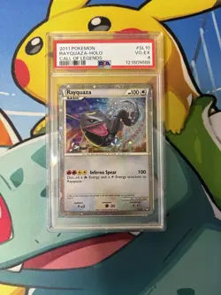 Pokemon TCG Rayquaza Holo Call Of Legends SL10 PSA 4 - Image 1