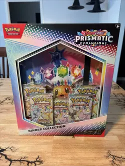 Pokemon Prismatic Evolutions Binder Collection - Image 1