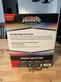Pokemon Prismatic Evolutions Binder Collection - Image 2