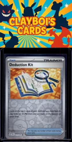 Deduction Kit SV08: Surging Sparks Pokemon 171/191 Reverse Holo NM+ - Image 1