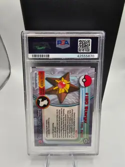 PSA 10 Staryu Topps Chrome 120 Pokemon T.V. 2000 - Image 2