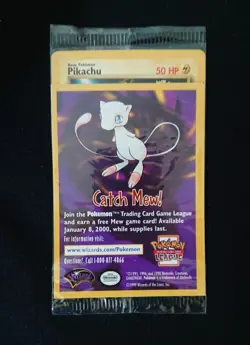 1999 Pokemon Black Star Movie Promos - Sealed Set (4) - Pikachu Mewtwo Dragonite - Image 4