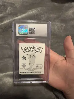 CGC 9.5 1999 #72 Tentacool Pokemon Series 1 Sticker Topps Merlin Vintage Rare S7 - Image 2