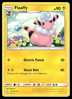 Flaaffy SM - Team Up 42/181 MP Pokemon TCG | Buy 10 Get 10 Free - Image 1