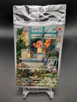 SEALED Charmander Obsidian Flames Promo Scarlet & Violet 044 Pokemon NM 1 - Image 1