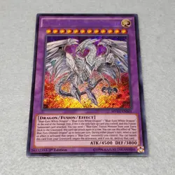 1x Yugioh Neo Blue Eyes Ultimate Dragon MVP1 1st Edition Secret Rare Card NM - Image 1