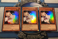 * 3X ASH BLOSSOM & JOYOUS SPRING 3X * 1ST EDITION SUPER RARE RA01-EN008 YUGIOH! - Image 1