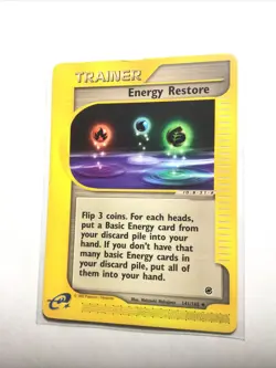 ENERGY RESTORE - 141/165 - Expedition - Pokemon Card - PL - Image 1