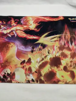 Pokemon Charizard VMax Trading Card Game Neoprene Playmat 22 1/4" X 11 3/4" - Image 4