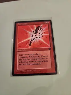 Detonate (MTG- Antiquities) -Italian! NM English - Image 1