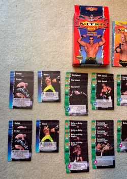 2000 WCW Nitro Trading Card Game 2 Player Starter Set! Buff Bagwell Jeff Jarrett - Image 2