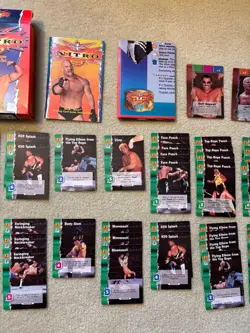 2000 WCW Nitro Trading Card Game 2 Player Starter Set! Buff Bagwell Jeff Jarrett - Image 3