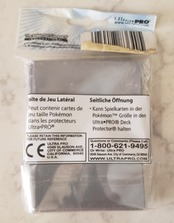 65ct Ultra Pro POKEMON Trading Card Pikachu Sleeves STANDARD 2015 yellow grey - Image 2