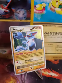 Pokemon Karte Card Skorgro LV. X Legends Awakend Erwachte Legenden Holo Exc - Image 1
