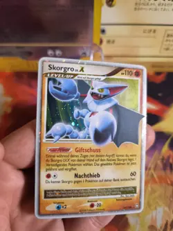 Pokemon Karte Card Skorgro LV. X Legends Awakend Erwachte Legenden Holo Exc - Image 2