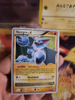 Pokemon Karte Card Skorgro LV. X Legends Awakend Erwachte Legenden Holo Exc - Image 5