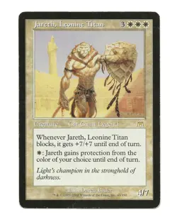 Jareth, Leonine Titan MTG Creature Card Onslaught 1x HP Magic the Gathering - Image 1