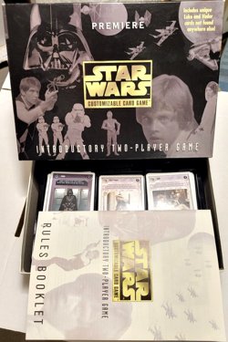 Star Wars Customizable Card Game Premier Introductory Two-Player Set CCG 1995 - Image 1