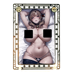 Goddess Story: Mamako Oosuki Spicy Metal Anime Waifu CCG Card - Image 1