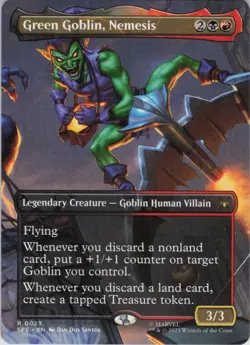 Green Goblin, Nemesis (Borderless) R Marvel's Spider-Man: Eternal-Legal 23 NM No - Image 1