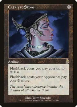 Catalyst Stone Odyssey Rare LP Magic: The Gathering 297 Normal - Image 1