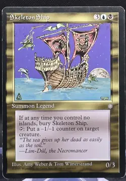 Skeleton Ship Ice Age Regular Rare LP - Image 1