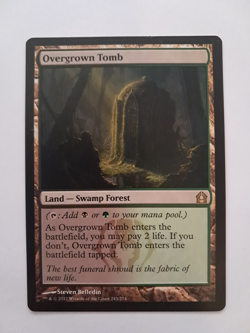 Overgrown Tomb LP Magic the Gathering Return to Ravnica MTG - Image 1