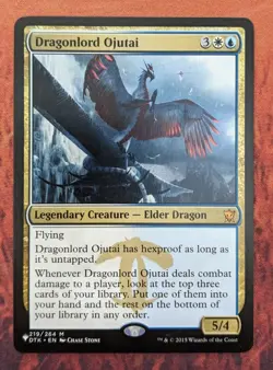 Dragonlord Ojutai #219/264 | Near Mint | The List Magic MTG - Image 1