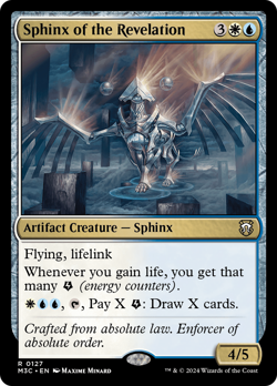 Sphinx of the Revelation #127 | NM | Modern Horizons 3 Commander Magic MTG - Image 1